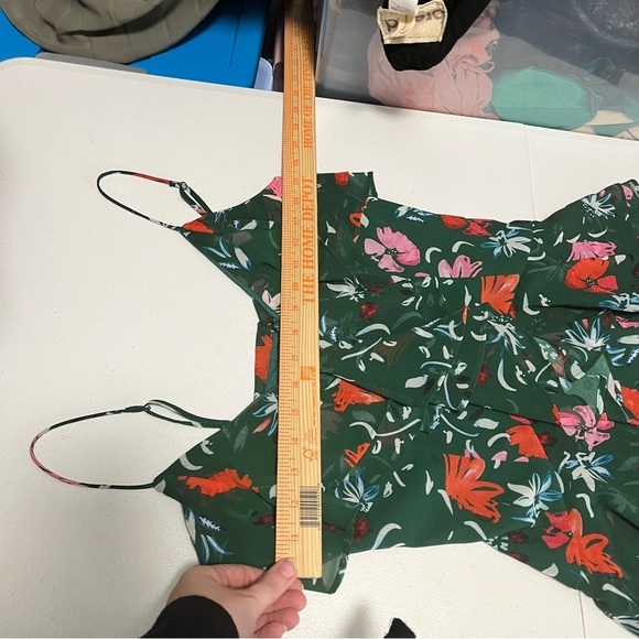 C/Meo Collective Elude Mini Dress Emerald Floral Green Small N - Picture 8 of 8